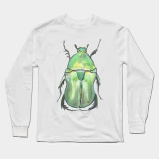 Green Bug Long Sleeve T-Shirt